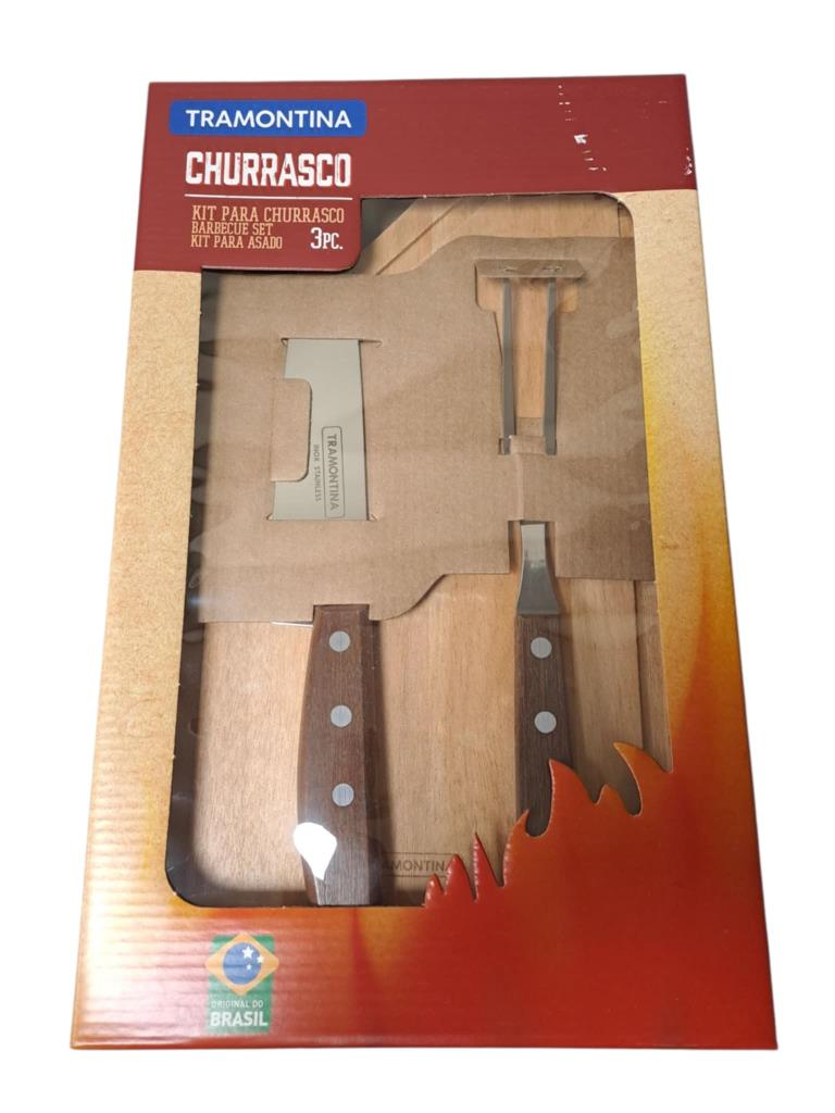 Jgo. Para Asado 3 Pzas Tradicional 