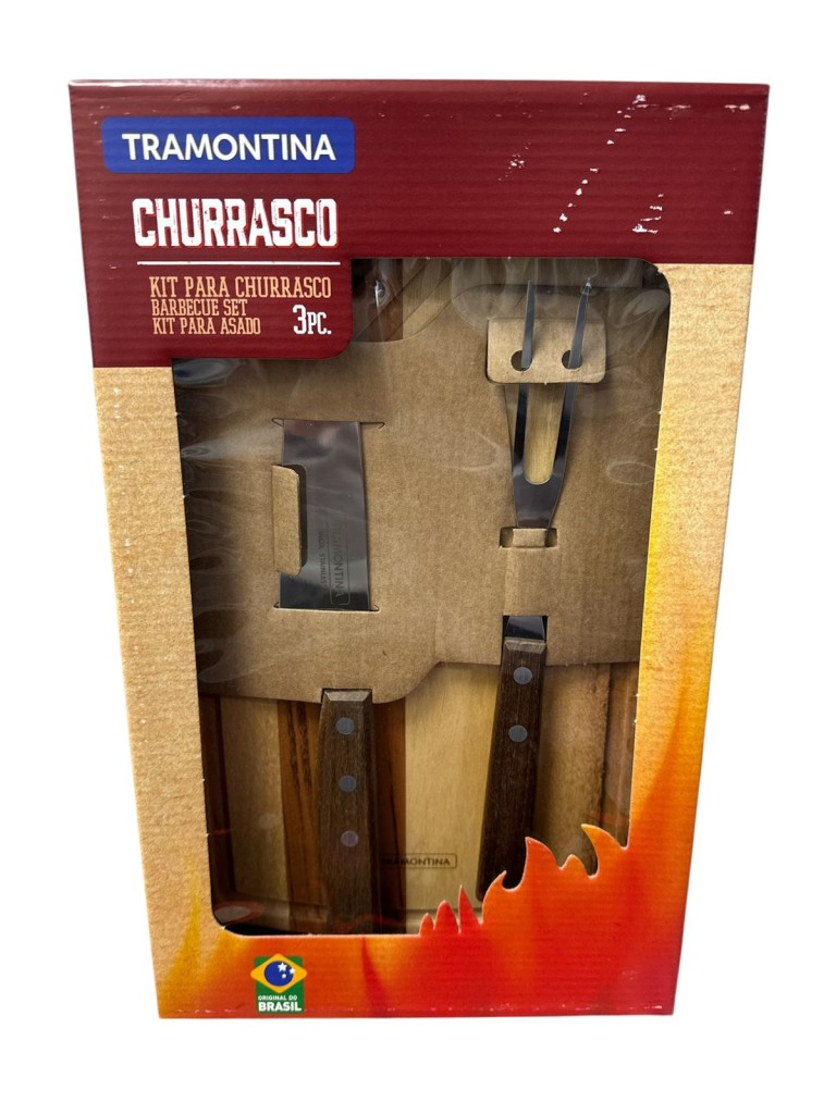 Jgo. Para Asado 3 Pzas Tradicional 